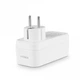 Сетевой адаптер с 2USB + USB-C и заземлением VIDEX ONCORD VF-AD1G2U1C-W White - изображение 5