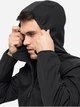Куртка демисезонная с капюшоном мужская Jack Wolfskin Bornberg Hoody M 1307471_6000 3XL Черная (4064993526370) - изображение 3