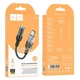 Переходник адаптер Type-C на наушники mini jack 3.5mm AUX HOCO Spirit transparent digital (0.15m, DAC). Black - изображение 6