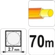 Żyłka tnąca FLO 2.7 mm x 70 m (89466) - obraz 2