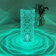 Настольная LED лампа Кристалл Роза хрустальная Crystal Rose, ночник на аккумуляторе с сенсорным управлением - изображение 2