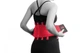 Пояс компресійний MadMax MFA-277 Slimming belt Black/rubine red M - изображение 1