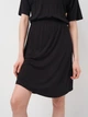 Сукня-футболка міді літня жіноча H&M 0630324_чорний XS Чорне (KZ2000000934914_KAY2000000934914) - зображення 4