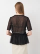Блузка жіноча H&M 0524023_черн 34 Чорна (KZ2000001244029_KAY2000001244029) - зображення 3