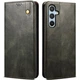 Чехол-книжка с кармашками UniCase Leather Wallet для Samsung Galaxy A55 (A556) - Green - изображение 1