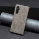 Чехол-книжка с кармашками UniCase Geometric Pattern для Samsung Galaxy A35 (A356) - Grey - изображение 3