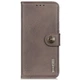 Чохол-книжка із застібкою KHAZNEH Wallet Cover для Honor 90 Lite - Khaki - зображення 6