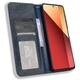 Чохол-книжка Deexe Retro Style для Xiaomi Redmi Note 13 Pro 4G / Note 14S / Poco M6 Pro - Blue - зображення 2