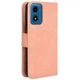 Чехол-книжка с кармашками Deexe Wallet Stand для Motorola Moto G24 Power / G04 / G04s / E14 - Pink - изображение 6