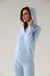Костюм домашній кофта та штани German Volf 23173 Блакитний XL(48) - зображення 4