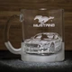 Чашка для чая и кофе с гравировкой Ford Mustang - изображение 1
