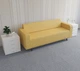 Диван офисный Tobi Sho Арне с подлокотниками 1880х700х740 мм, обивка велюр Magic Amber - изображение 3