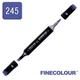 Маркер спиртовий Finecolour Brush 245 берлінська лазур B245 (EF102-245) - зображення 3