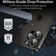 Защитное стекло Metal Classic на камеру (в упак.) для Apple iPhone 15 Pro (6.1") / 15 Pro Max (6.7") Серебряный/Silver - изображение 5