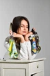 Брелок-платок С Украиной в сердце" патриотический от бренда MyScarf - изображение 4