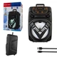 Портативна Bluetooth Колонка KOLAV-X801 (FM-радіо, USB, AUX) Black - изображение 3