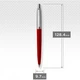 Ручка гелева Parker JOTTER Originals Red CT GEL 15 761 - зображення 4