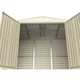 Сарай пластиковый DuraMate 240x163x186 см слоновая кость - изображение 5
