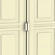 Сарай пластиковый DuraMate 240x163x186 см слоновая кость - изображение 6