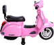 Електроскутер Azeno Electric Vespa PX150 6V Рожевий (5713570002057) - зображення 3