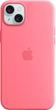 Панель Apple MagSafe Silicone Case для Apple iPhone 15 Plus Pink (MWNE3) - зображення 1