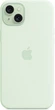 Панель Apple MagSafe Silicone Case для Apple iPhone 15 Plus Soft Mint (MWNG3ZM/A) - изображение 4
