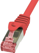 Patchcord LogiLink PrimeLine Cat 6 SFTP 5 m Red (CQ2074S) - obraz 1