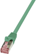 Patchcord LogiLink PrimeLine Cat 6 SFTP 7.5 m Green (CQ2085S) - obraz 1