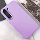 Кожаный чехол Bonbon Leather Metal Style для Samsung Galaxy S23 Сиреневый / Dasheen - 00000065412_9 - изображение 4