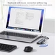 Док-станция Deepfox-2208TU 5 в 2 USB Type-C/Type-A концентратор 5 портов Сетевая карта RJ45 Ethernet LAN адаптер 1000 Мбит/с - изображение 9