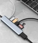 Док-станция 7 в 1 Deepfox2120 USB Type-C концентратор для ноутбука 7 портов HDMI картридер - изображение 15