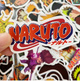 Наклейки багаторазові водовідштовхувальні стікери Naruto Anime/ Наруто Аніме -50шт стікербомбінг (II) 20379 - зображення 2