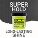 Ecoco ECO гель для укладки волос стайлинга с касторовым и льняным маслом Styler Black Castor and Flaxseed Oil Gel 473 мл - изображение 5