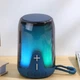 Портативная колонка TG652 5W с RGB подсветкой и ремешком Blue - изображение 3
