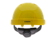 Каска захисна будівельна Sizam Safe-Guard 2210 жовтий - зображення 3