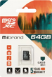 Карта памяти Mibrand microSDXC 64GB Class 10 (UHS-1) (1587) - изображение 1