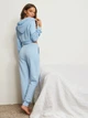 Спортивные штаны женские NA-KD 1659-000110-0617 XXS Голубые (7325945189003) - изображение 4