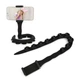 Тримач для телефону UKC Cute Worm Lazy Holder black гнучкий з присосками - зображення 7