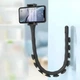 Тримач для телефону UKC Cute Worm Lazy Holder black гнучкий з присосками - зображення 8
