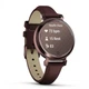 Смарт-годинник Garmin Lily 2 Classic Dark Bronze with Mulberry Leather Band (010-02839-03) - изображение 4