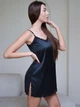 Ночная рубашка женская больших размеров leinle Ornelia 1562 XL Черная (4821562650155) - изображение 3