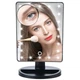 Косметическое зеркало настольное с подсветкой светодиодной Large Led Mirror для макияжа 22 LED-лампочки 10-ти кратное увеличение Черный - изображение 2