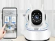 Поворотная сетевая IP-камера видео-наблюдение WIFI Smart NET Q5 ночное видение Датчик движения Встроенная сирена поворот камеры на 355 град - изображение 6