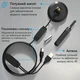 Антенна телевизионная DVB-T2 HDTV 4K Ultra HD комнатная, активная с усилителем 30&nbsp;dBi, кабель 5 метров, черная - изображение 2