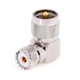 Переходник антенный&nbsp;UHF Male-Female (PL-239, SO-239) угловой 90° соединитель адаптер для антенн, радиостанций - изображение 2