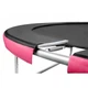 Батут 4FIZJO Premium 8FT с внутренней сеткой 252 см 4FJ0603 Black/Pink (JDT-0850068) - изображение 3