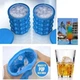 Форма ведро для льда Ice Cube Maker Genie для охлаждения напитков в бутылках Голубого цвета для хорошей формы льда - изображение 2