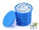 Форма ведро для льда Ice Cube Maker Genie для охлаждения напитков в бутылках Голубого цвета для хорошей формы льда - изображение 4