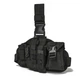 Кобура тактична стегна AOKALI Outdoor B38 Black універсальна з регуляторами довжини - зображення 2