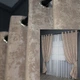 Комплект штор на люверсах VR-Textil Жаккард Sultan YL № 1290ш Бежево-пудровый 150х250 см 2 шт (37-0025) - изображение 1